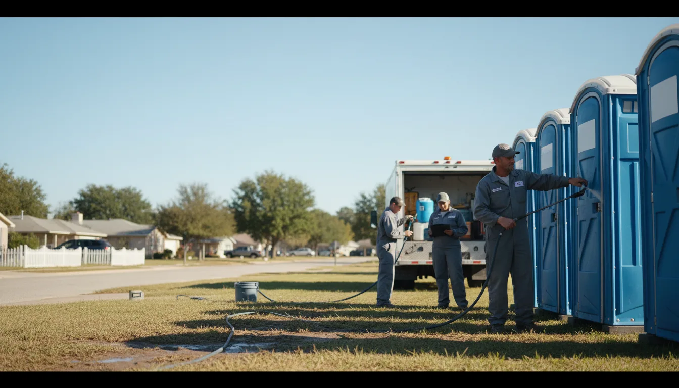 Long-Term Portable Toilet Rental in Union Church, MS near me